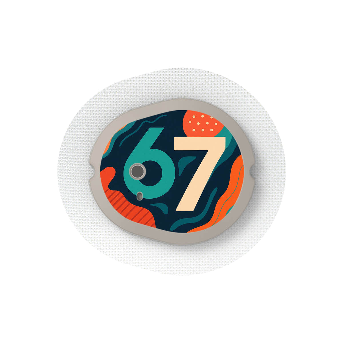 6/7 Dexcom G7 and Stelo Transmitter Sticker - Pump Peelz