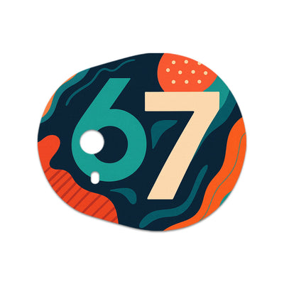 6/7 Dexcom G7 and Stelo Transmitter Sticker - Pump Peelz