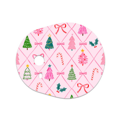 Coquette Christmas Dexcom G7 and Stelo Transmitter Sticker - Pump Peelz