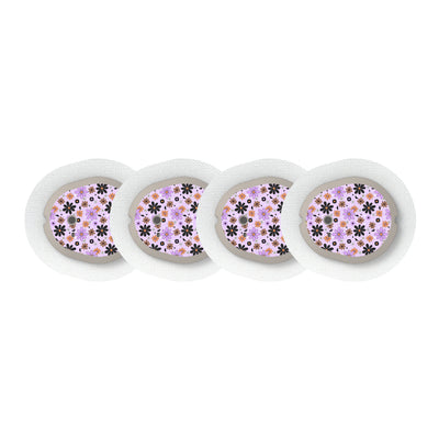 Batty Blooms Dexcom G7 and Stelo Transmitter Sticker - Pump Peelz
