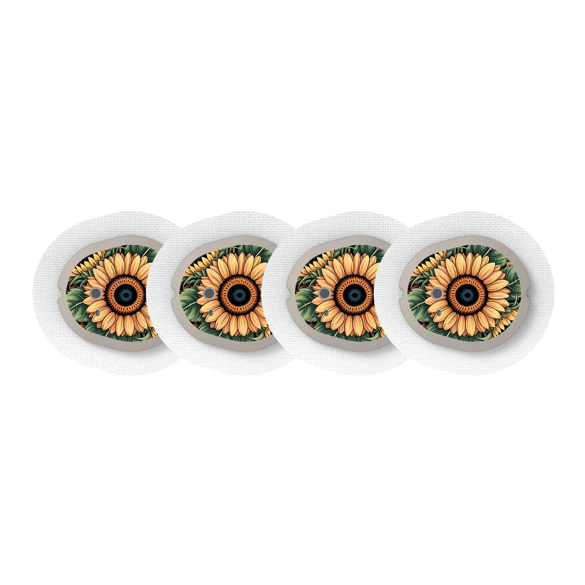 Wild Sunflower Dexcom G7 and Stelo Transmitter Sticker - Pump Peelz