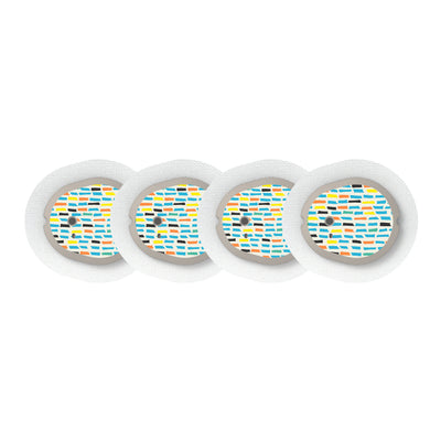 Colorful Sticks Dexcom G7 and Stelo Transmitter Sticker - Pump Peelz