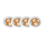 Caramel Daisies Dexcom G7 and Stelo Transmitter Sticker - Pump Peelz
