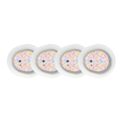 Hoppy Spring Dexcom G7 and Stelo Transmitter Sticker - Pump Peelz
