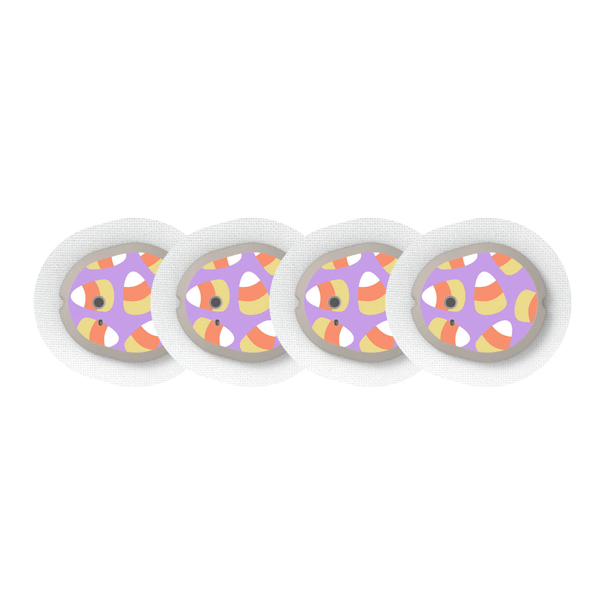 Candy Corn Dexcom G7 and Stelo Transmitter Sticker - Pump Peelz
