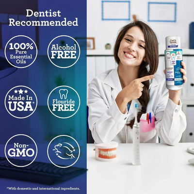 Dual Barrel Oxyburst Whitening Mouthwash, Wild Mint