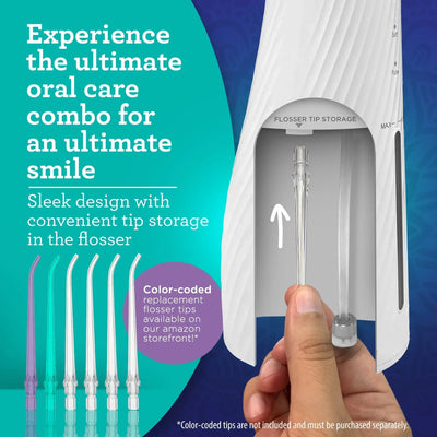 Lion & Lamb 2.0 Portable Sonic Toothbrush & Water Flosser