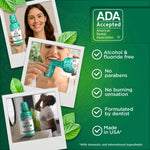 Fresh Breath Harmonizer Oral Rinse, Wild Mint