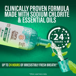 Fresh Breath Harmonizer Oral Rinse, Wild Mint