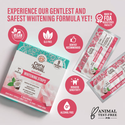 Sensitive Whitening Strips