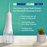 Deep Clean Dental Water Flosser 2.0 XL (380ml)
