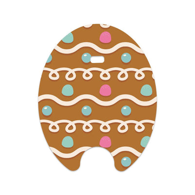 Gingerbread Sticker for Eversense Smart Transmitter