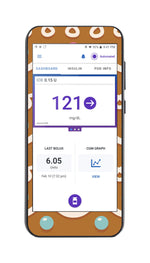 Gingerbread Sticker for Omnipod® 5 Controller – Pump Peelz