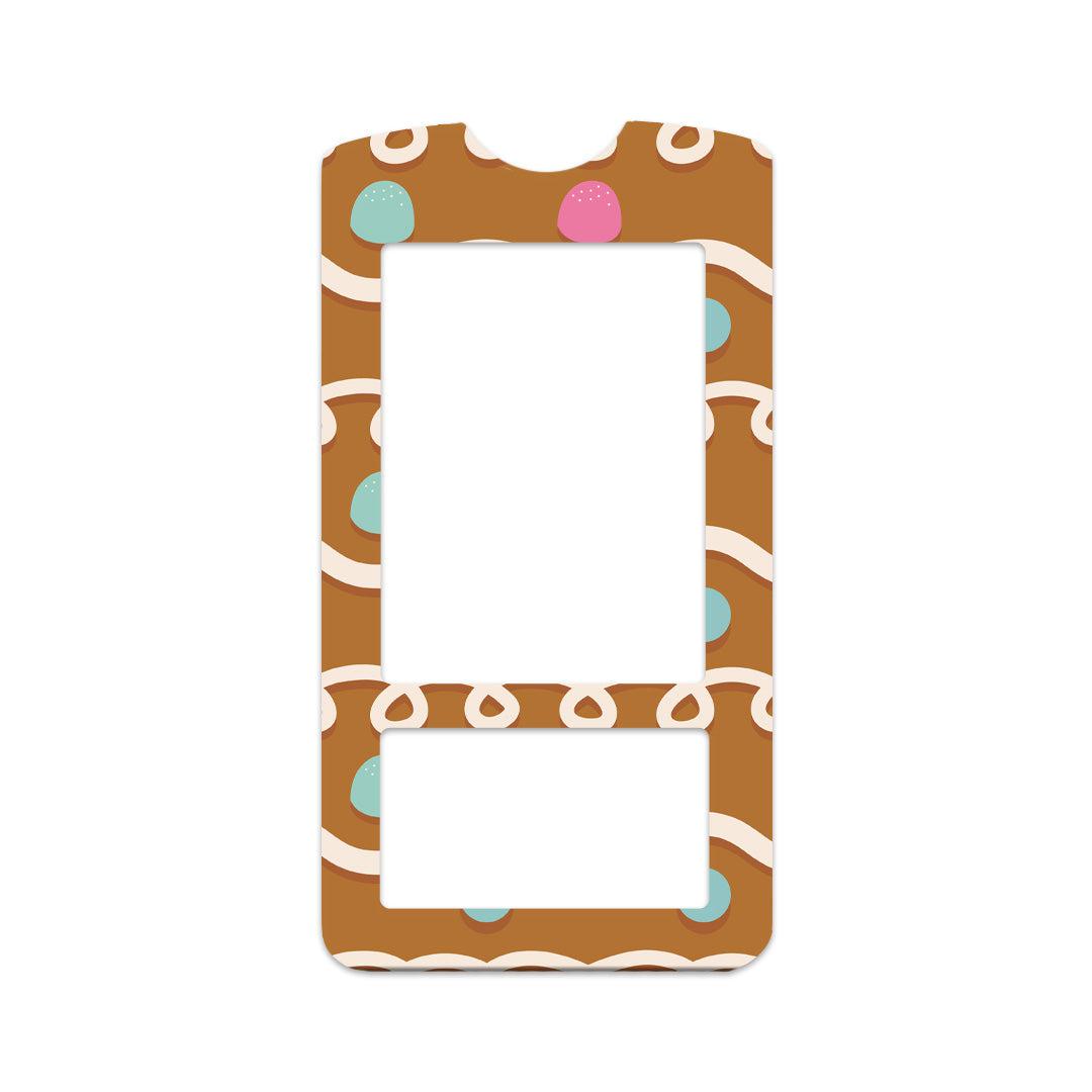 Gingerbread Sticker for OneTouch Verio IQ Glucometer