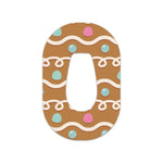 Gingerbread Dexcom G6 Patch Tape - Pump Peelz