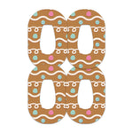 Gingerbread Dexcom G6 Patch Tape - Pump Peelz