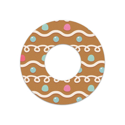 Gingerbread Freestyle Libre 2 Patch Tape - Pump Peelz