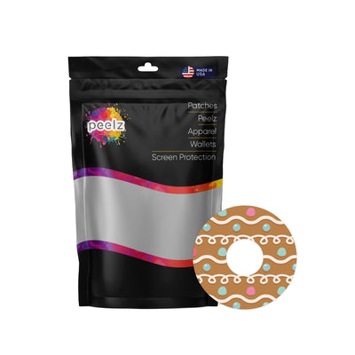 Gingerbread FreeStyle Libre 3 Plus & Lingo  Patch Tape - Pump Peelz