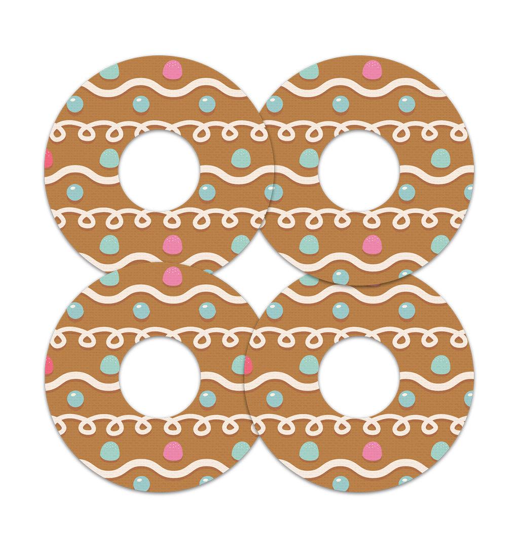 Gingerbread FreeStyle Libre 3 Plus & Lingo  Patch Tape - Pump Peelz