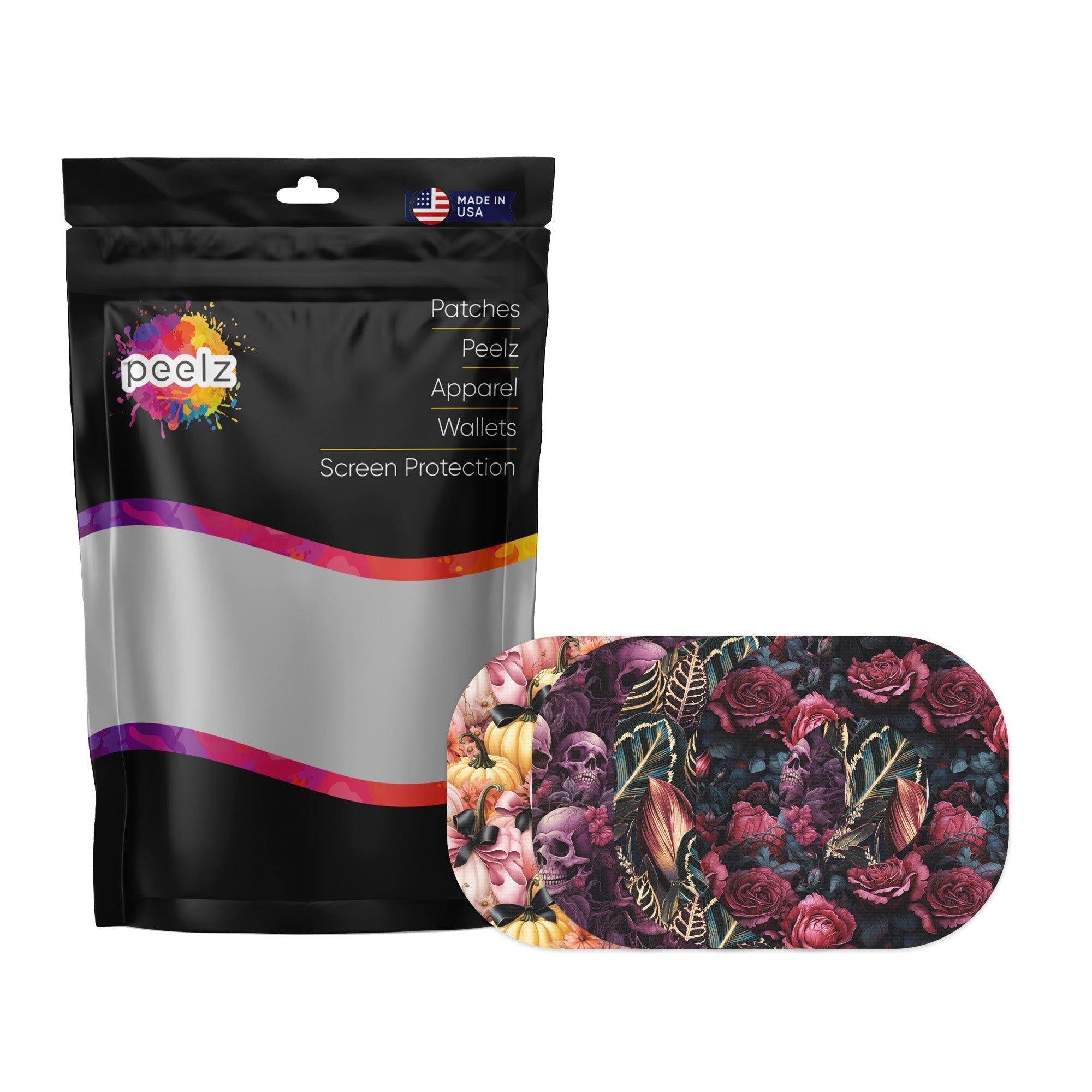 Girls Halloween Variety Dexcom G7 and Stelo Patch Tape - Pump Peelz