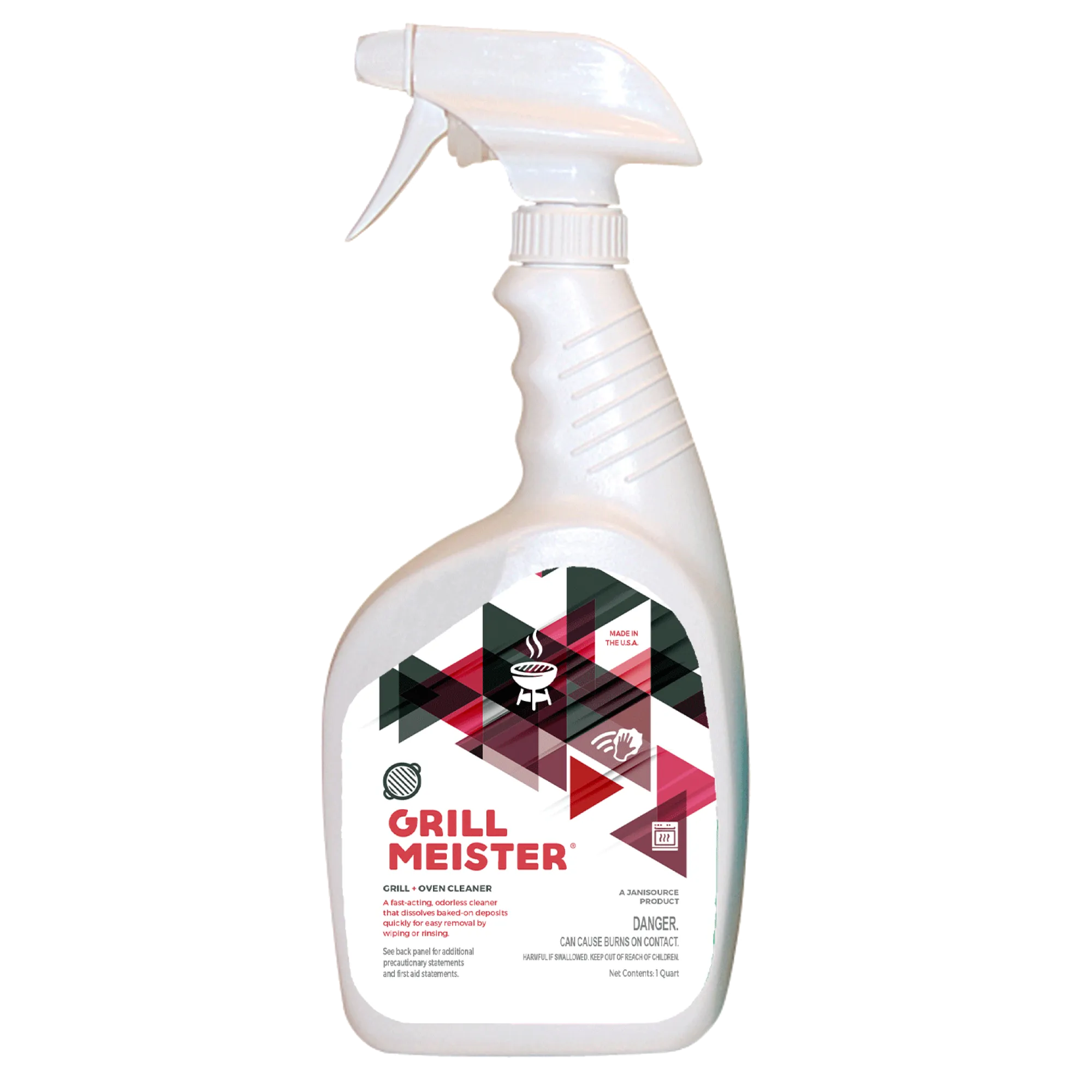 GrillMeister Degreaser & Cleaner For Grills, Oven, Barbeques & Grates, 1 Quart