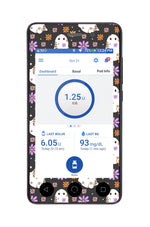 Groovy Ghosts Sticker for Omnipod DASH® PDM – Pump Peelz
