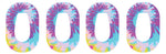 Groovy Tie-Dye Dexcom G6 Patch Tape - Pump Peelz
