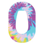 Groovy Tie-Dye Dexcom G6 Patch Tape - Pump Peelz