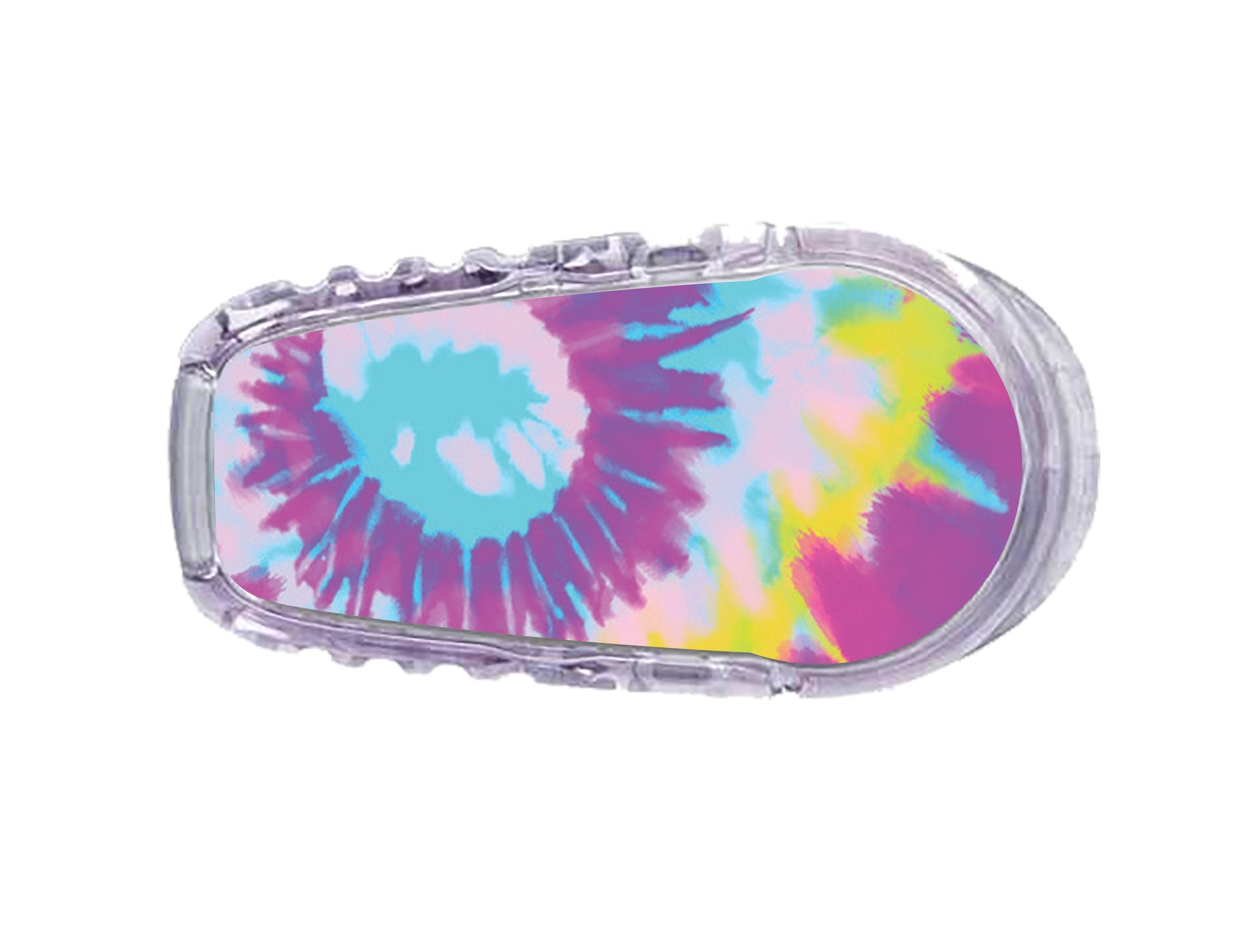 Groovy Tie-Dye Sticker Designed for the DEXCOM Transmitter