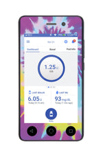 Groovy Tie-Dye Sticker for Omnipod DASH® PDM – Pump Peelz