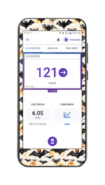 Halloween Bats Sticker for Omnipod® 5 Controller – Pump Peelz