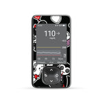 Halloween Valentine DEXCOM G7 and Stelo and G6 Touchscreen Receiver Sticker