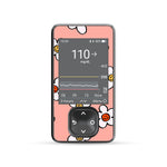 Happy Flowers DEXCOM G7 and Stelo and G6 Touchscreen Receiver Sticker