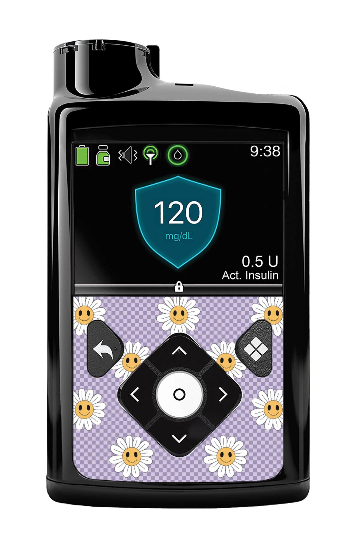 Hippie Halloween Sticker for Medtronic MiniMed 770G & 780G