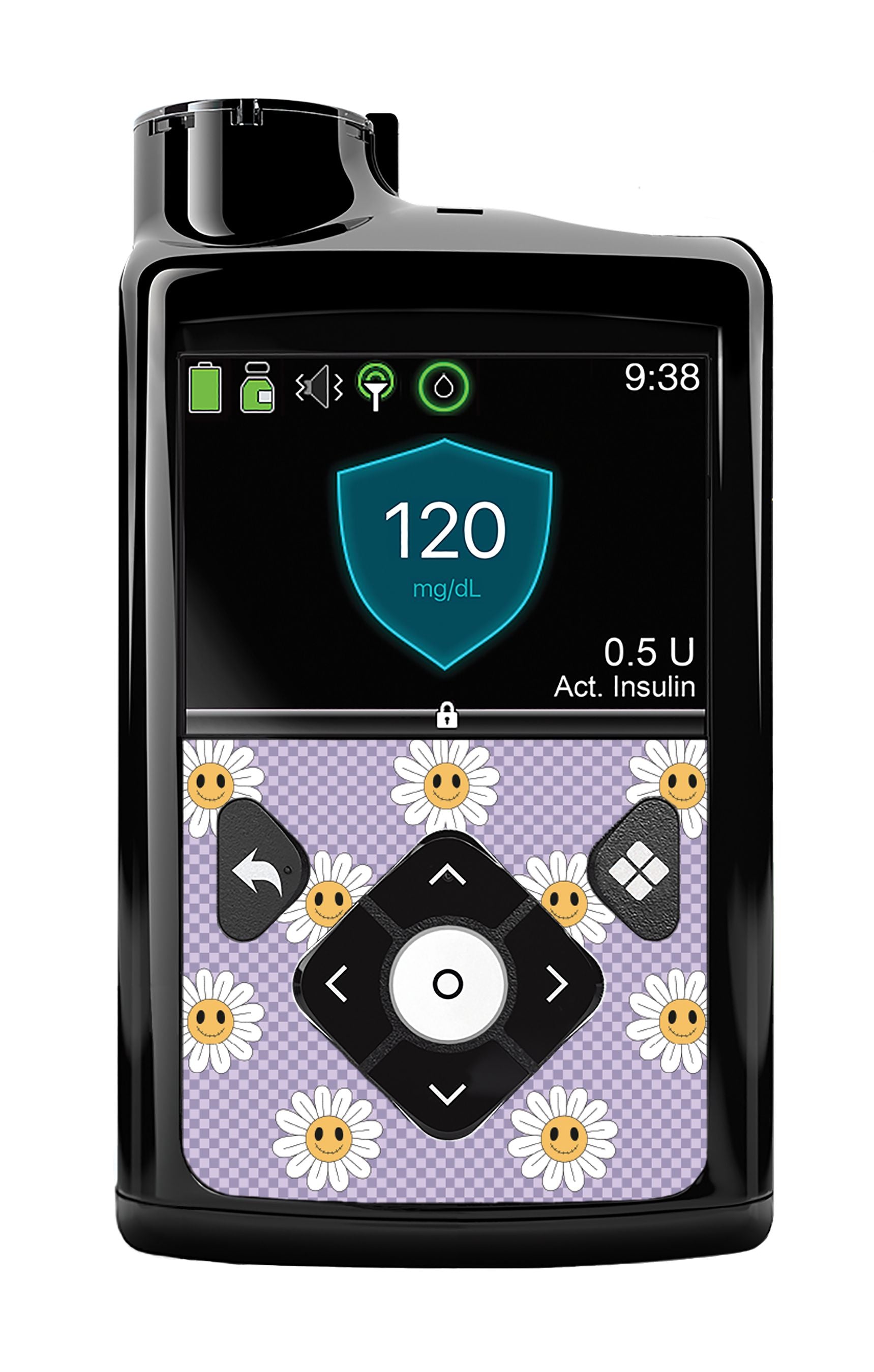 Hippie Halloween Sticker for Medtronic MiniMed 770G & 780G