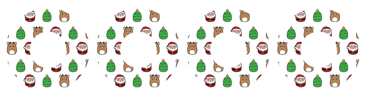 Holiday Squishies Patch  Adhesive for Freestyle Libre Sensor