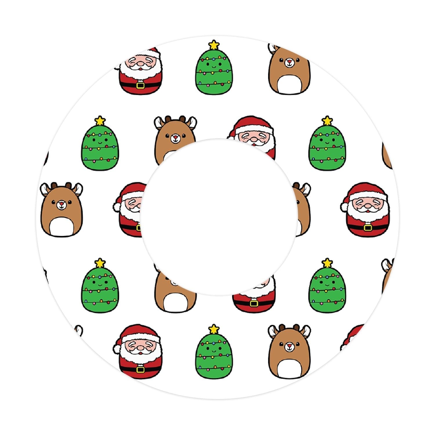Holiday Squishies Patch  Adhesive for Freestyle Libre Sensor