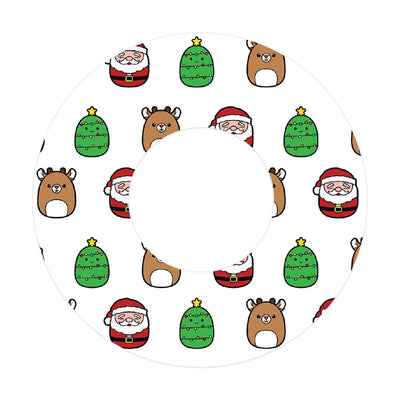 Holiday Squishies Patch  Adhesive for Freestyle Libre Sensor