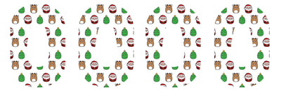 Holiday Squishies Dexcom G6 Patch Tape - Pump Peelz