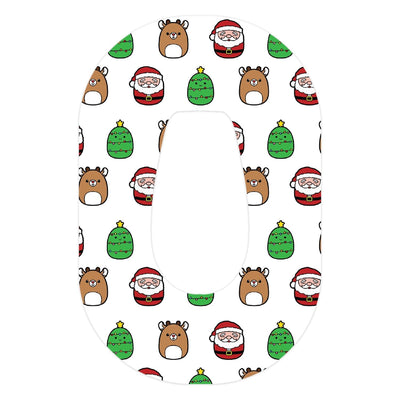 Holiday Squishies Dexcom G6 Patch Tape - Pump Peelz