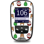 Holiday Squishies Sticker for the Accu-Chek Guide Glucometer