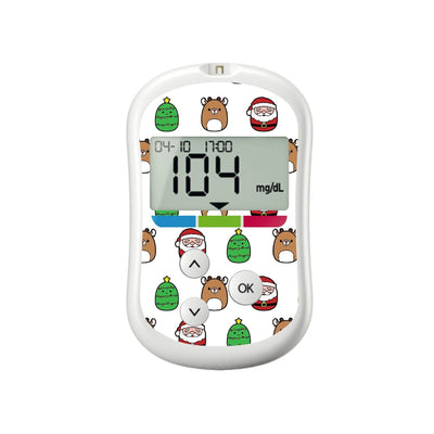 Holiday Squishies for OneTouch Verio Flex Glucometer