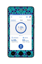 Holiday Stars Sticker for Omnipod DASH® PDM – Pump Peelz