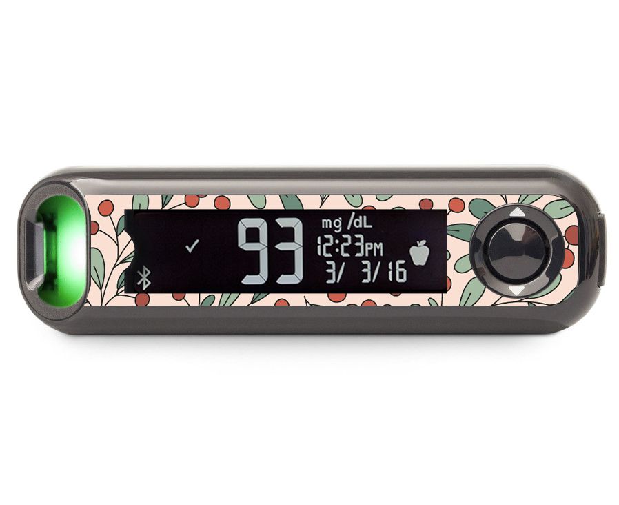 Holly Berries Bayer Contour© Next One Glucometer