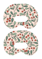 Holly Berries Medtronic Guardian Connect Patch Tape - Pump Peelz