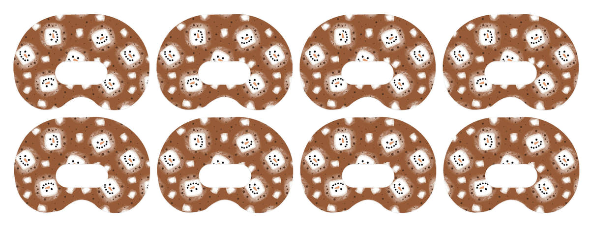 Hot Cocoa Medtronic Guardian Connect Patch Tape - Pump Peelz