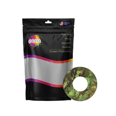 Hunting Camo Patch  Tape Designed for the FreeStyle Libre 2