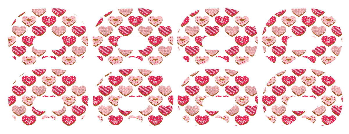 I Heart Donuts Medtronic Guardian Connect Patch Tape - Pump Peelz