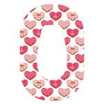 I Heart Donuts Dexcom G6 Patch Tape - Pump Peelz