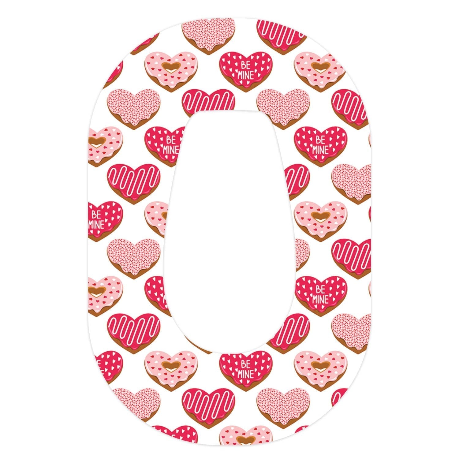 I Heart Donuts Dexcom G6 Patch Tape - Pump Peelz